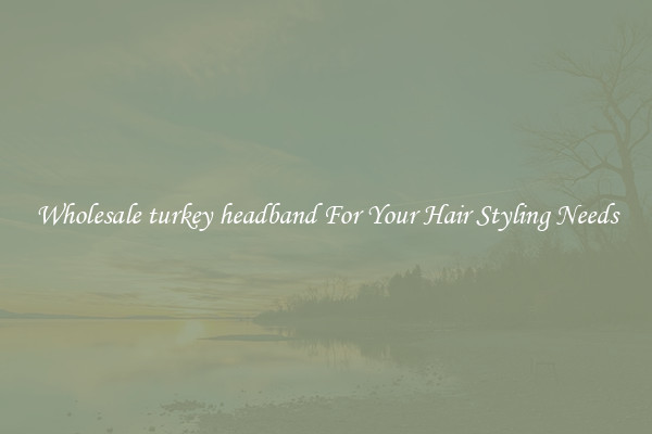Wholesale turkey headband For Your Hair Styling Needs