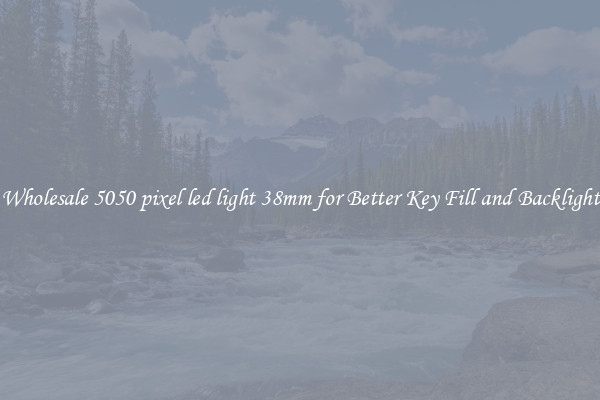 Wholesale 5050 pixel led light 38mm for Better Key Fill and Backlight